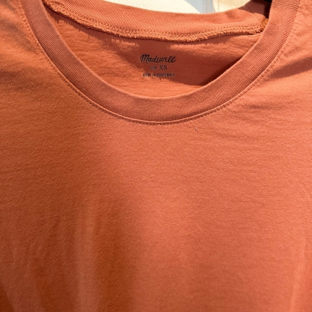 Madewell XS Short-sleeve Tie-front - Picture 4 of 7